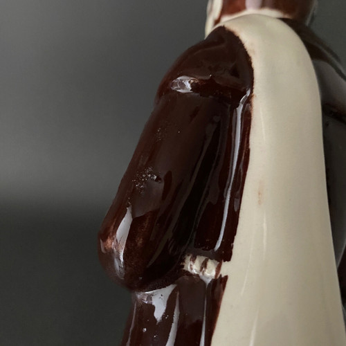 Saint Jean Discalceat Henriot Quimper 20th century earthenware subject