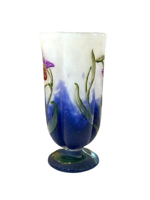 Daum Nancy Vase "Ophrys Abeille"