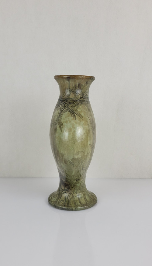 Vase en Grès par Anne Marie Sybesma De Bay Alias Miep