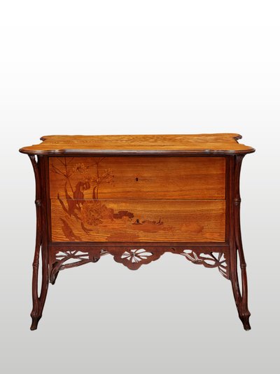 ÉMILE GALLÉ, COMMODE LA BERCE DES PRÈS, Art Nouveau
