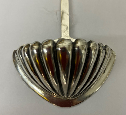 18th century solid silver holy water font