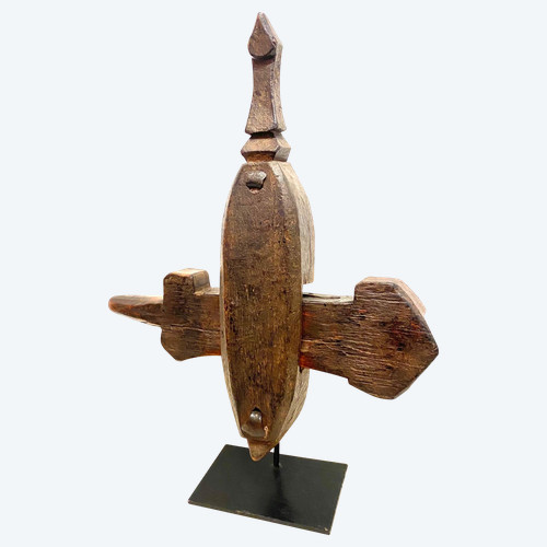 BAMBARA or BAMANA zoomorphic lock from Mali