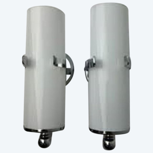 Pair of Spage-Age wall lights from 1970'