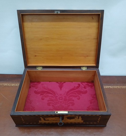 Marquetry box