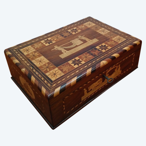 Marquetry box