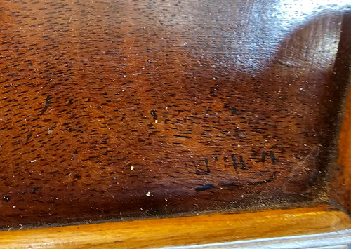 Louis Majorelle Table à Volets Art Nouveau "Sagittaires et Viornes"