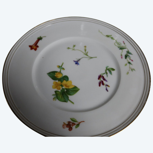 Service de table en porcelaine fin XIX