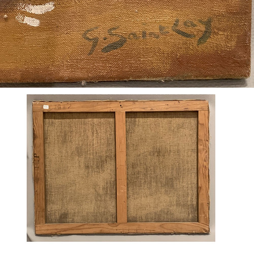Blumen, signiert: G. Saint LAY, um 1900, École Française