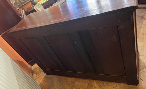 Grand Buffet En Chêne Deux Portes - 19° Siècle