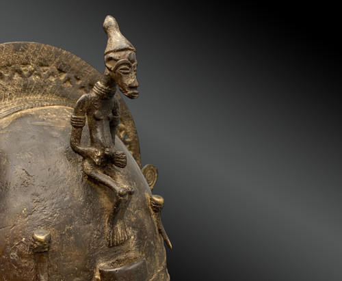 Kriegshelm Senufo-Kultur, Elfenbeinküste Ende des 19. bis Anfang des 20.