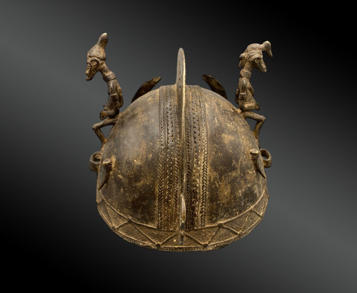 Kriegshelm Senufo-Kultur, Elfenbeinküste Ende des 19. bis Anfang des 20.