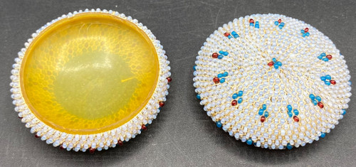 BOÎTE CORNE ET PERLES