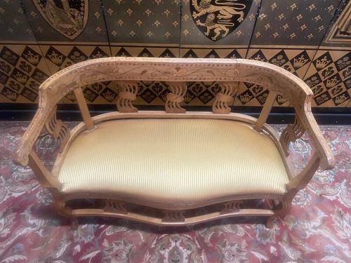 Panca - Divano in stile Liberty