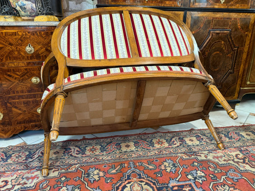 SALON CINQ PIECES DE STYLE LOUIS XVI