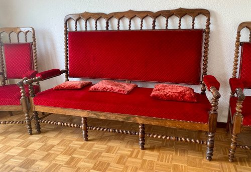Set di mobili da salotto del XIX secolo