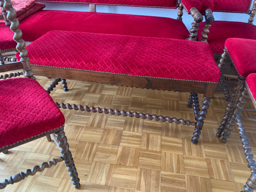 Set di mobili da salotto del XIX secolo