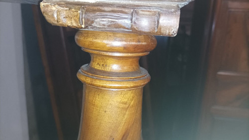 Renaissance walnut double buffet