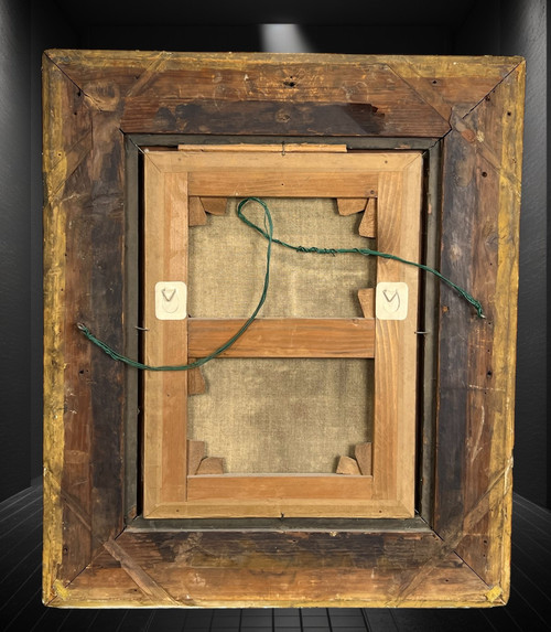 19th CENTURY PAINTING BY "LUIS JIMENEZ ARANDA 1845 / 1928" WITH SUPERB GILDED FRAME