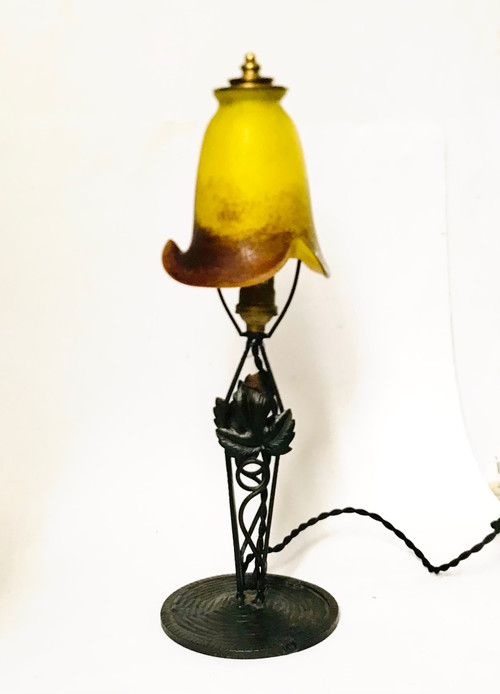 Lampe Le verre français 1920