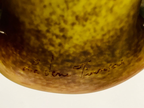 Lampe Le verre français 1920