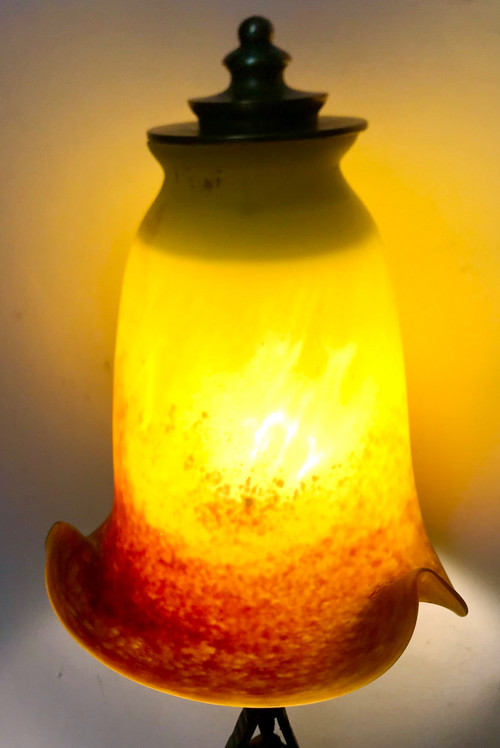 Lampe Le verre français 1920