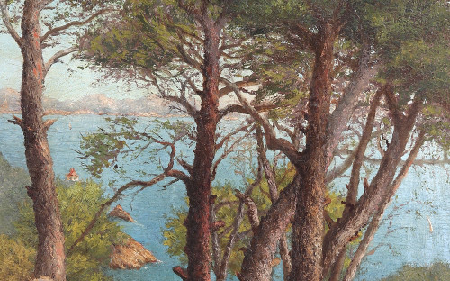Provence, signed L. Calliex, from 1952, Massif de la Redonne