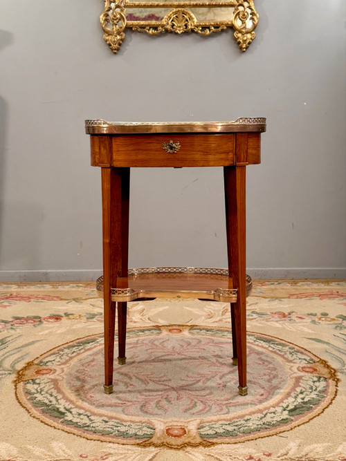 Etienne Avril, Table De Salon Ecritoire Estampillée d'Epoque Louis XVI Um 1780