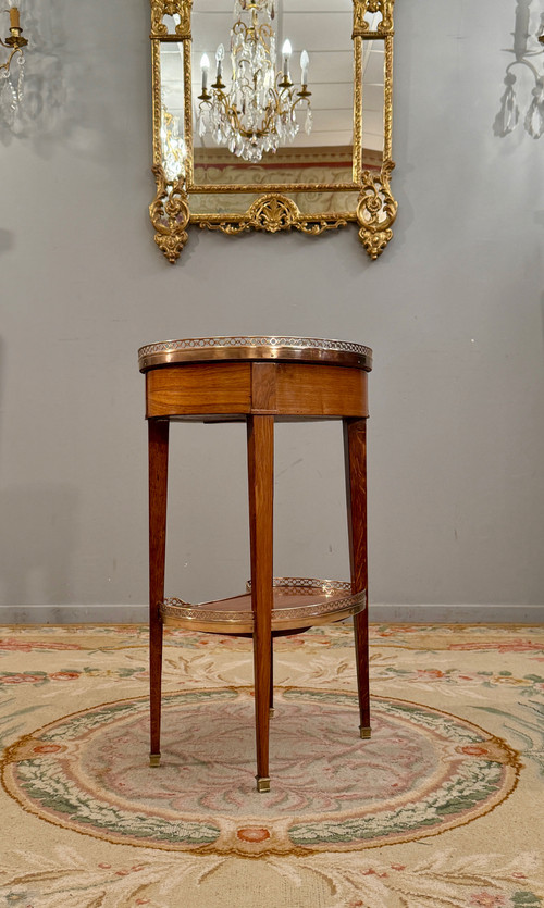 Etienne Avril, Table De Salon Ecritoire Estampillée d'Epoque Louis XVI Um 1780