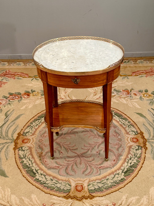 Etienne Avril, Table De Salon Ecritoire Estampillée d'Epoque Louis XVI Um 1780
