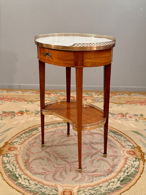 Etienne Avril, Table De Salon Ecritoire Estampillée d'Epoque Louis XVI Um 1780