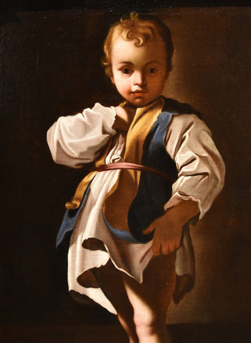 Portrait Of A Child (alessandro Farnese?), Bartolomeo Schedoni (modena 1578 - Parma 1615)