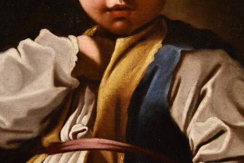 Portrait Of A Child (alessandro Farnese?), Bartolomeo Schedoni (modena 1578 - Parma 1615)