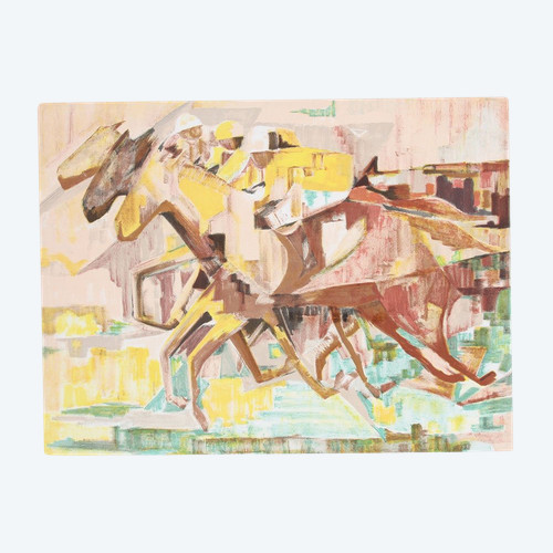 Lithographie Hervé Massond, signée au crayon par l’artiste et E.A. 