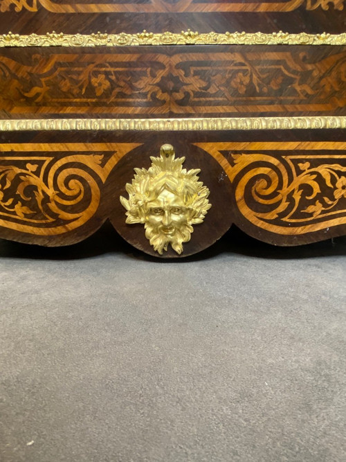 Credenza - Intarsio - Napoleone III - Francia - XIX sec.