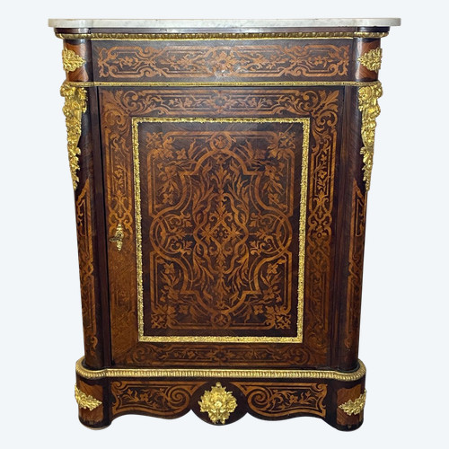 Credenza - Intarsio - Napoleone III - Francia - XIX sec.