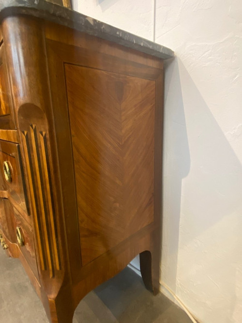 Commode - Marqueté - Style Transition - France - XX ème