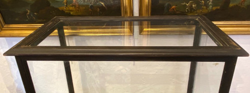 Vitrine De Présentation - Verre Et Bois - France - XIX ème
