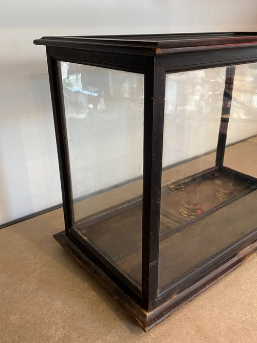 Vitrine De Présentation - Verre Et Bois - France - XIX ème
