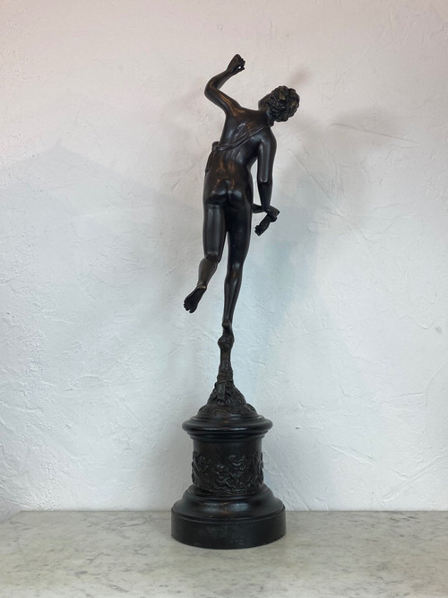 Scultura in bronzo - Fortuna - J.bologne - Francia - XIX sec.