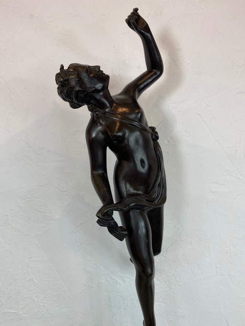 Scultura in bronzo - Fortuna - J.bologne - Francia - XIX sec.