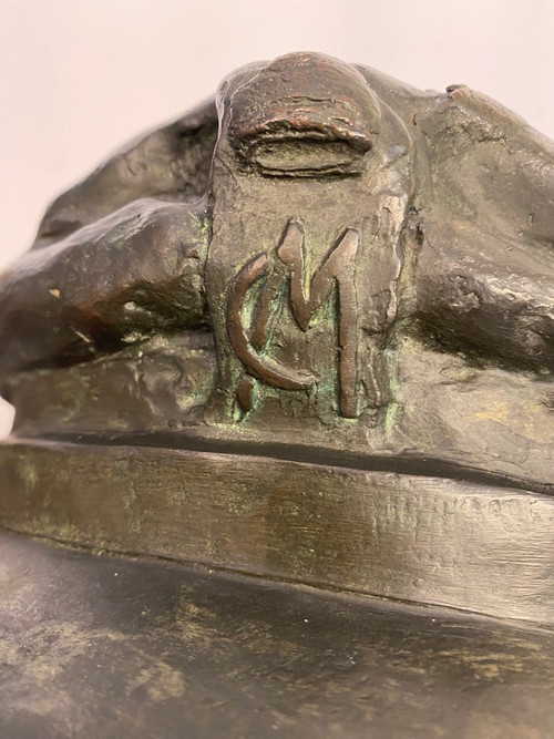 Scultura in Bronzo - Busto Militare - Italia - XX secolo