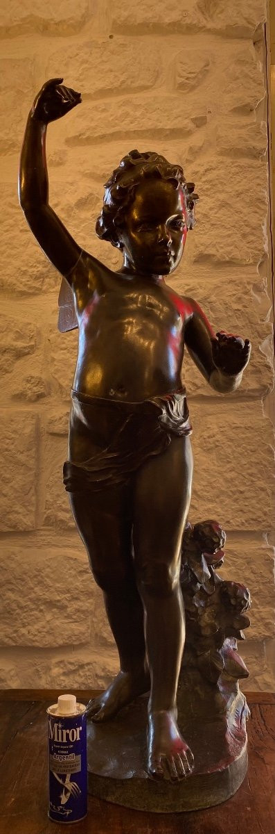 Importante Scultura - Fata - R. Aurili - Italia - XIX secolo