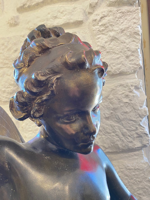 Importante Scultura - Fata - R. Aurili - Italia - XIX secolo