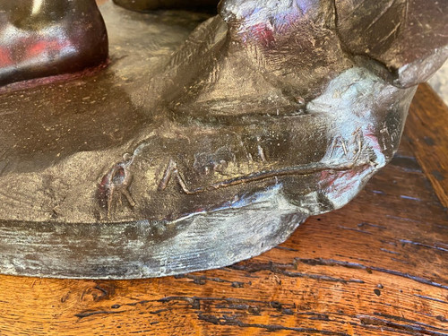 Importante Scultura - Fata - R. Aurili - Italia - XIX secolo