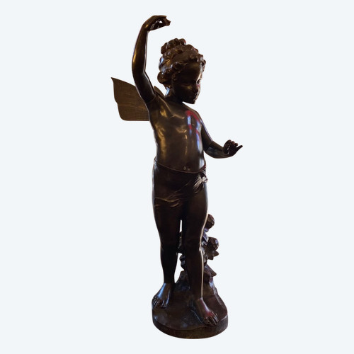 Importante Scultura - Fata - R. Aurili - Italia - XIX secolo