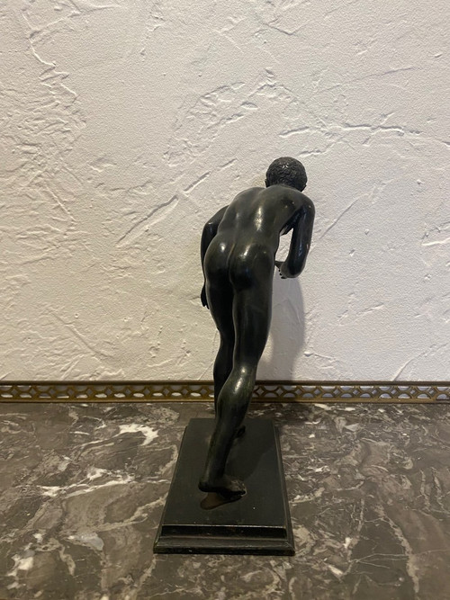 Sculpture - Bronze - Runner - Grand Tour - Italy - 19th century