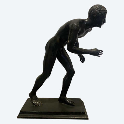 Sculpture - Bronze - Runner - Grand Tour - Italy - 19th century