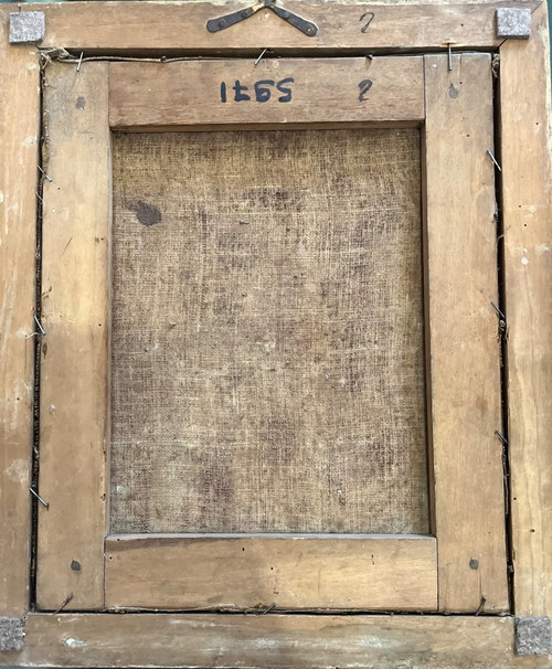Gemälde – Öl auf Leinwand – Heiliger Josef – Italien – 18. Jahrhundert
