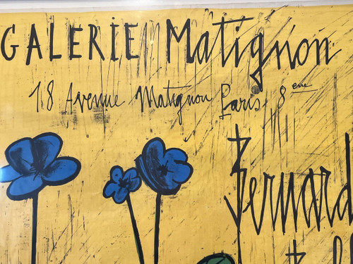 Affiche Encadrée - Bernard Buffet - France - XX ème