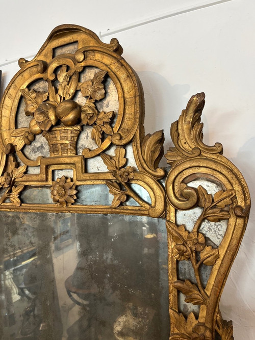 Important Mirror - Provençal - France - 18th century